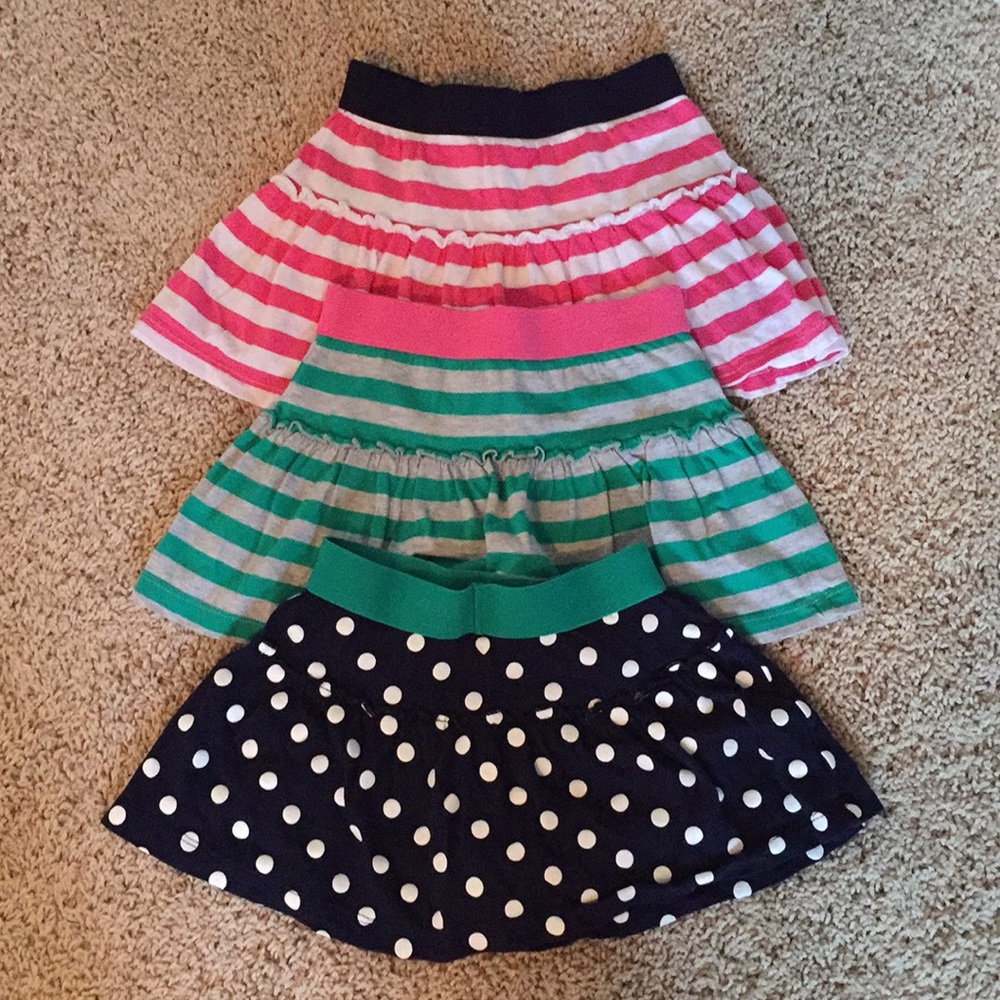 Lot of 3t Carter’s girls skirts